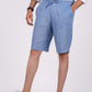 Ocean Blue Linen Shorts