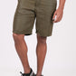 Forest Green Linen Shorts