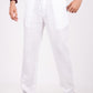 Pearl White Linen Pants