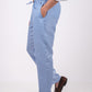 Ocean Blue Linen Pants