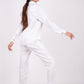 Pearl White Linen Co-Ord Set - Includes Pair of Pants and Full Sleeves Shirt