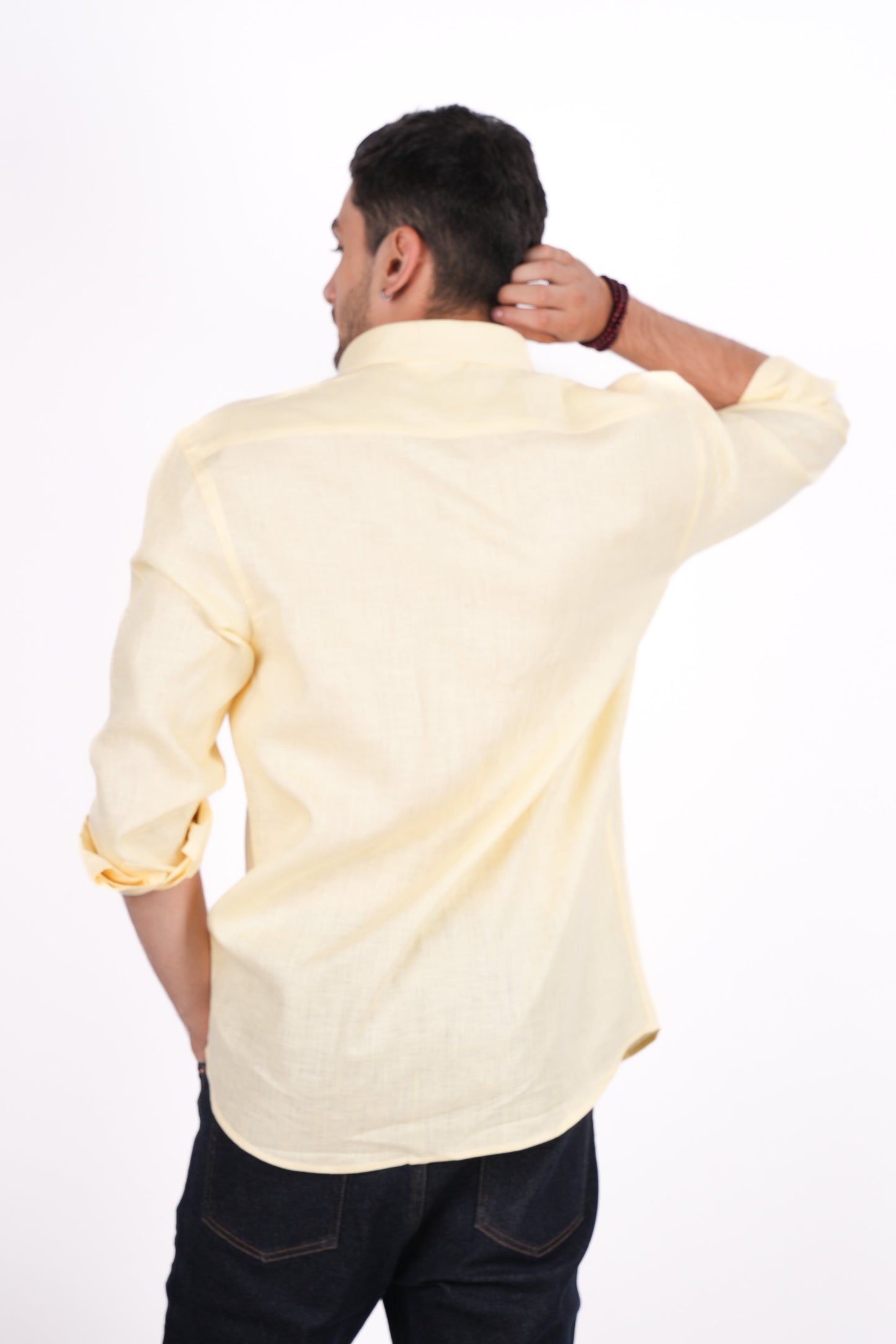 Sunshine Yellow Regular Collar Shirt