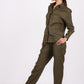 Forest Green Linen Co-Ord Set - Includes Pair of Pants and Full Sleeves Shirt