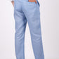 Ocean Blue Linen Pants