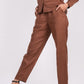 Mocha Brown Linen Co-Ord Set - Includes Pair of Pants and Full Sleeves Shirt