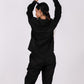 Midnight Black Linen Co-Ord Set - Includes Pair of Pants and Full Sleeves Shirt