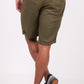 Forest Green Linen Shorts