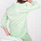 Kiwi Green Co-ord Set- Includes Pair of Shorts and Regular Collar shirt