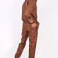 Mocha Brown Co-ord Set- Includes Pair of Pants and Regular Collar shirt