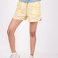 Sunshine Yellow Linen Shorts